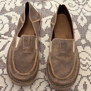 Ariat Distressed Brown Slip-On Shoes
